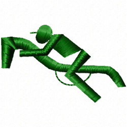 Sports Symbols Embroidery Design 3